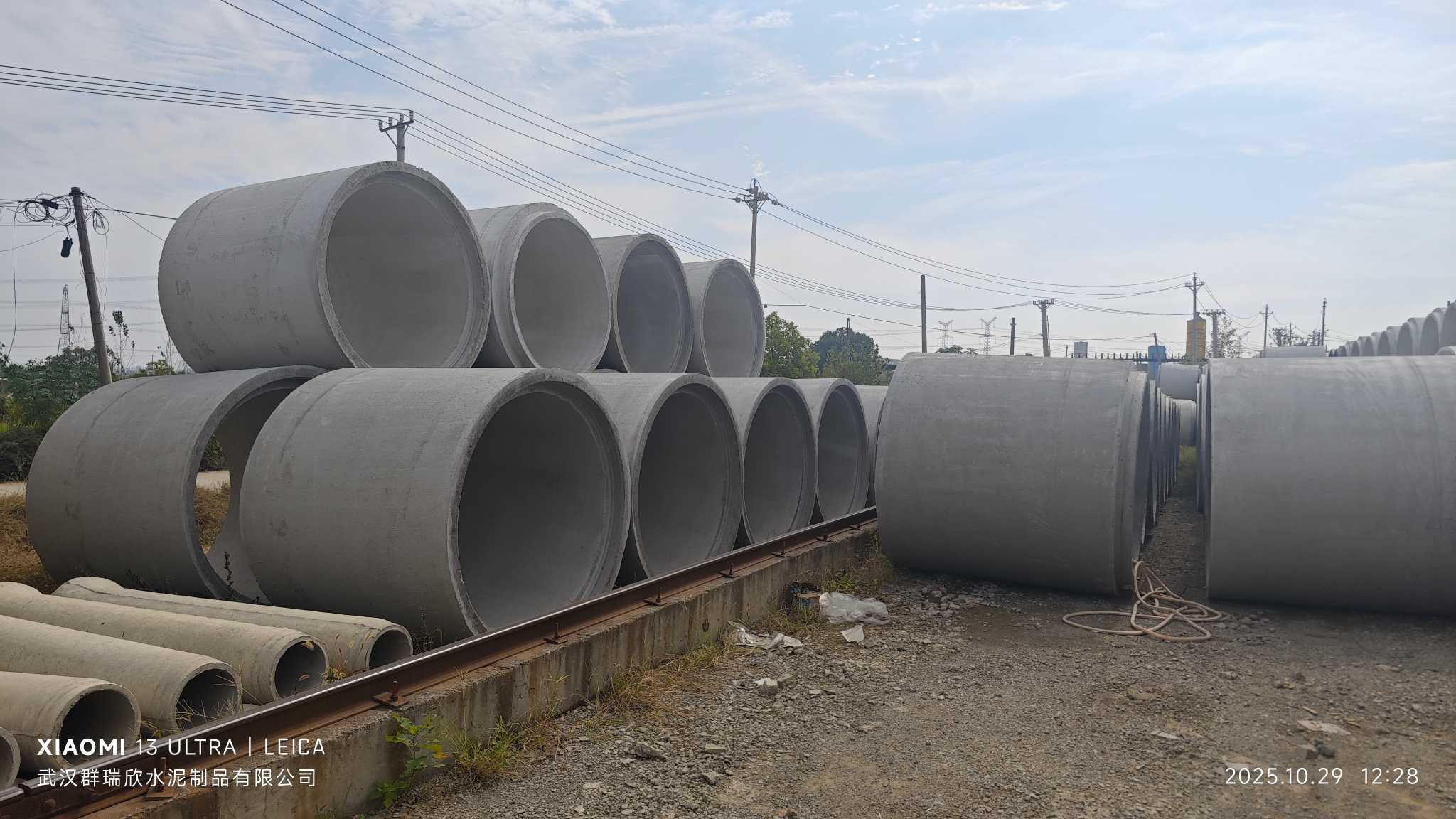 武汉水泥管生产车间